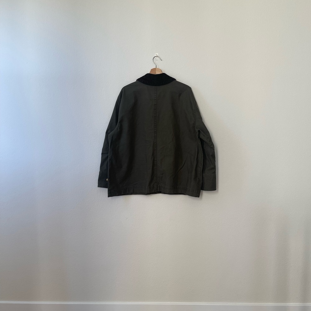Old Navy Heritage Green Canvas Barn Jacket - Picture 2 of 7